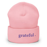 grateful . heart beanie AW4