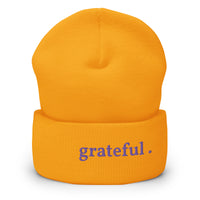 grateful . heart beanie AW4