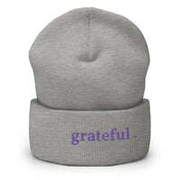 grateful . heart beanie AW4