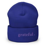 grateful . heart beanie AW4