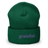 grateful . heart beanie AW4