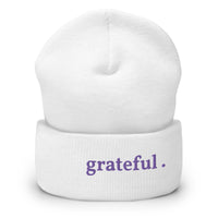 grateful . heart beanie AW4